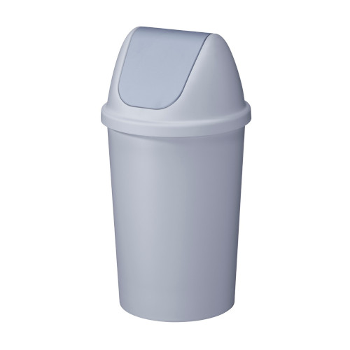 Sunware Afvalbak Rond Swing Twinga Kunststof Grijs 45 ltr