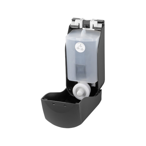 PlastiQline Foamzeepdispenser Kunststof Zwart 400 ml - Afbeelding 2