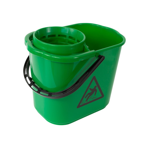 Betra Mopemmer Spaanse Minimop Ovaal incl. Uitwringkorf Kunststof Groen 12 ltr